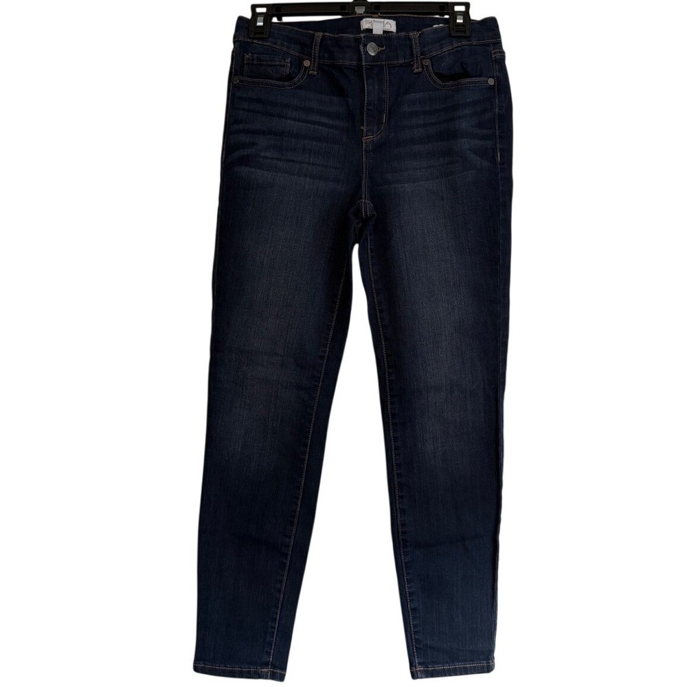 Sofia Jeans by Sofia Vergara Skinny Ankle Dark Wash Denim Blue Jeans DSV8371E 4